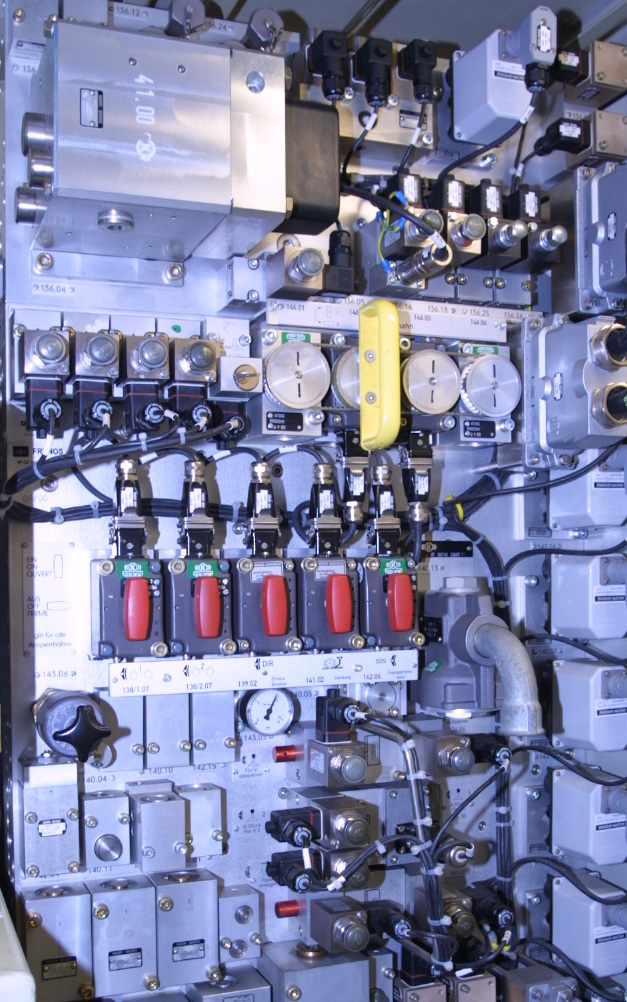 BR 185 – Bremsgerätetafel